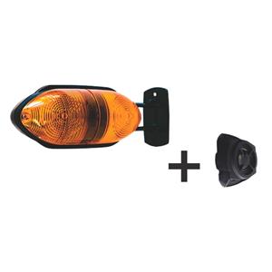 Sinalizador de Garagem Âmbar 110/220V Beatek LED 45 SONORO 35223 35223 