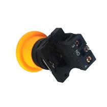 Botão de Comando Cogumelo Metaltex P20AMR-Y-1A 35392 35392 