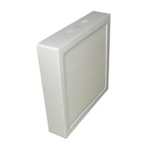 Luminária Led Paflon Sobrepor Luz Branca Quente 24W Quadrado  35530 35530 