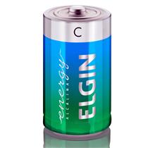 Pilha Alcalina C Elgin LR14 Cartela com 2 unidades (82156) 35659 35659 