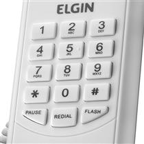 Telefone com Fio Gôndola Elgin TCF-1000 Branco 35881 35881
