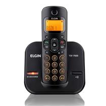 Telefone sem Fio Viva Voz com Identificador de Chamadas Elgin TSF-7500 Preto 35893 35893 