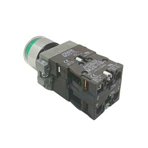 Botão de Comando Pulsante Iluminado Metaltex M20IGR-G7-1C 35953 35953 
