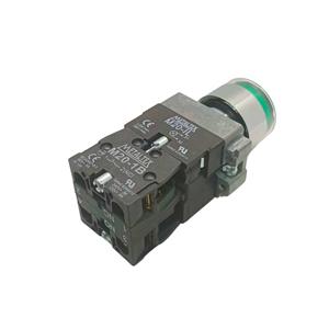 Botão de Comando Pulsante Iluminado Metaltex M20IGR-G7-1C 35953 35953 