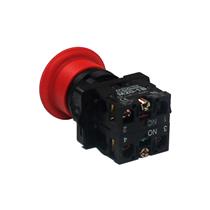 Botão de Emergência Giro para Destravar Metaltex P20AKR-R-1C 36089 36089 