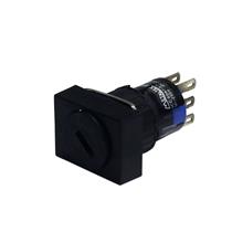 Chave Seletora Retangular 3 Posições Fixas com Chave Metaltex P16-K3L-B2 36510 36510 