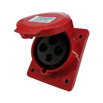 Tomada de Embutir Reta Industrial Metaltex TLR-16443 36628 36628 