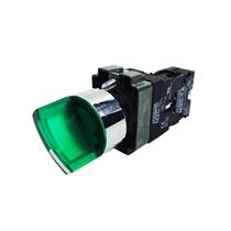 Chave Seletora 2 Posições Fixas Iluminada Metaltex M20ICR2-G-1A 36690 36690 