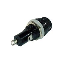 Porta Fusível Preto para Painel 5X20 BLX-101 36715 36715 