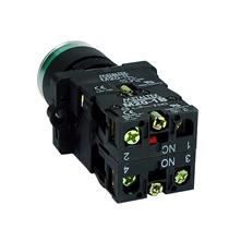 Botão de Comando Pulsante Iluminado Metaltex P20IGR-G7-1C 36771 36771