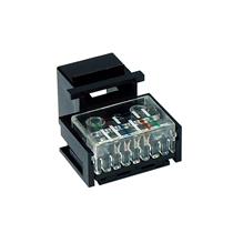 Keystone RJ11 Fêmea 4 Vias Preto 22567 22567 