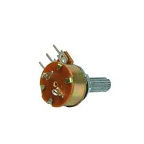 Potenciômetro de Carvão com Chave Linear 16mm Fluxus L-20 500K 37011 37011 