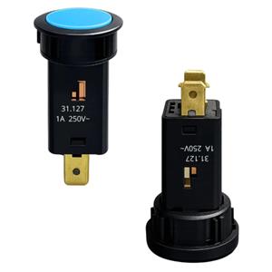 Interruptor Push button Margirius 2A/120V 1A/250V 31127 M5FT5AE3S (2416) 37219 37219 