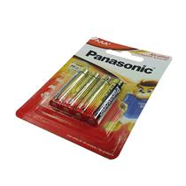 Pilha Alcalina AAA Panasonic LR03XAB/L4P3 cartela com 4 unidades 37827 37827