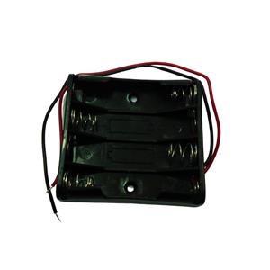 Suporte para 4 Pilhas Palito Preto 39917 39917 