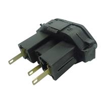 Tomada de Embutir 3 pinos 10A Preta DC-300/42 40757 40757