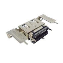 Conector HDMI Fêmea 90° para Placa com Parafuso 40499 40499