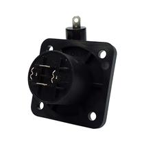 Plug Speakon Fêmea de 4 pinos para Painel 40468 40468 