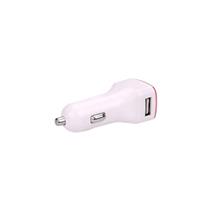 Fonte USB Automotivo 12V 2,1A Branco/Rosa Chip Sce 044-0009 41074 41074 