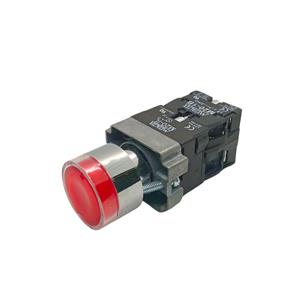 Botão de Comando Pulsante Iluminado Metaltex M20IGR-R7-1C 41600 41600 
