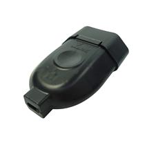 Plugue Fêmea 2P Ø 4,0mm 10A 250V Preto Tramontina 57412/900 40463 40463 