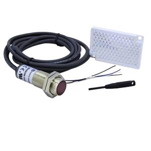 Sensor Fotoelétrico Tubular Retroreflectivo Autonics BRQM3M-PDTA-P 41805 41805 