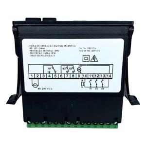 Temporizador Digital 85~250VAC Inova INV-TC3-03-H 42138 42138 