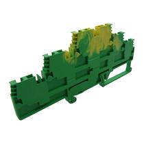 Conector Terra de Passagem Triplo Conexão por Mola Wieland WKFN 2,5 E3/SL/35 56.703.8855.0 42197 42197 