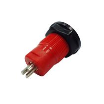 Borne de Segurança com Rosca Vermelho B-817 42246 42246