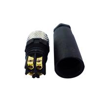 Conector para Sensor 180° 4 Pinos Tecnotron CDL08F/4S-0A 42516