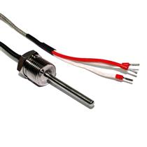 Termoresistência PT 100 1 metro 5mm x 50mm FFM rosca 1/2" BSP 300°C 14985 14985