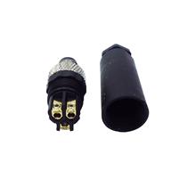 Conector para Sensor 180° 3 Pinos Tecnotron CDL08M/3S-0A 42513