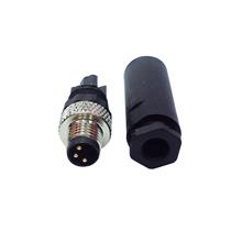 Conector para Sensor 180° 3 Pinos Tecnotron CDL08M/3S-0A 42513