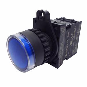 Botão de Comando Pulsante Iluminado Autonics S2PR-P3BALM 42719