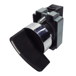 Chave Seletora 2 Posições com Retorno Metaltex M20SLR3-B-1A 42742 