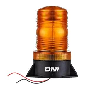 Sinalizador Visual Âmbar 4 Flashes Advertência 12V a 80V DNI-4018 43125 43125 
