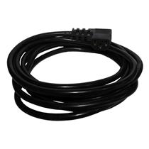 Cabo de Força PP IEC Fêmea 3X0,75 mm² 3,0 mts Preto 15416 15416 