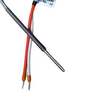 Termoresistência Inox PT 100 50 centímetros com mola 2 fios 4mm x 29mm FA/MA 43183 