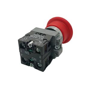 Botão de Emergência Giro para Destravar Metaltex M20AKR-R-2A 43297 43297 