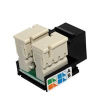 Keystone RJ45 Fêmea 8 Vias CAT. 5E Preto 19380 19380 