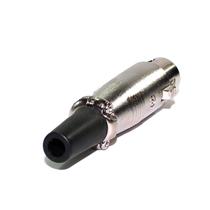 Conector Canon Fêmea para Cabo com Prensa Cabo Embutido  19298 19298 