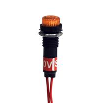 Sinaleiro Miniatura com Rabicho 220V Âmbar LP-11C 20475 20475 