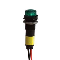 Sinaleiro Miniatura com Rabicho 12V Verde LP-11C 20484 20484 