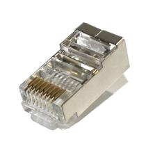 Conector Blindado 8X8 RJ45 Macho Metaltex TM88-BL 1209 1209