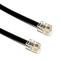 Cordão Espiral Preto para Monofone Telefone Siemens  3748 3748 