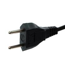 Cabo de Força 2X0,50 mm² 2,0 mts Preto Mult Cabo Paralelo 6034 6034