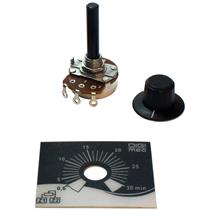 Relé de Tempo com Pot.+Botão+Chapa 220V Digimec DTER-1 30 minutos 413 413 