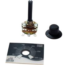 Relé de Tempo com Pot.+Botão+Chapa 220V Digimec DTER-1 300 segundos 416 416 