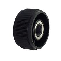 Knob Plástico com Parafuso e Bucha Preto AD-235 21139 21139