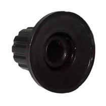 Knob Plástico Estriado Numerado Preto com Cinza AD-1426 21140 21140